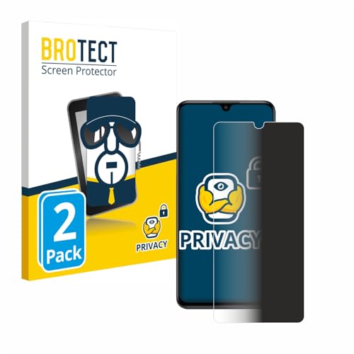 BROTECT (2 Stück Anti-Spy Blickschutzfolie für Huawei P30 lite/New Edition Privacy Screen Protector [Displayschutz, Sichtschutz, Blaulichtfilter] von BROTECT