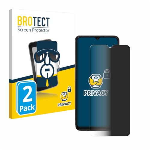 BROTECT (2 Stück Anti-Spy Blickschutzfolie für Samsung Galaxy A13 5G Privacy Screen Protector [Displayschutz-Folie, Sichtschutz, Blaulichtfilter] von BROTECT