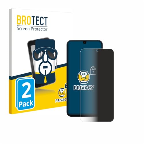 BROTECT (2 Stück Anti-Spy Blickschutzfolie für Samsung Galaxy A16 4G Privacy Screen Protector [Displayschutz-Folie, Sichtschutz, Blaulichtfilter] von BROTECT