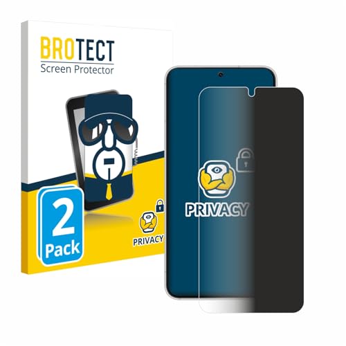 BROTECT (2 Stück Anti-Spy Blickschutzfolie für Samsung Galaxy S22 5G Privacy Screen Protector [Displayschutz-Folie, Sichtschutz, Blaulichtfilter] von BROTECT