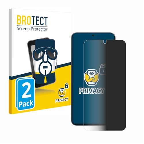 BROTECT (2 Stück Anti-Spy Blickschutzfolie für Samsung Galaxy S25 Plus Privacy Screen Protector [Displayschutz-Folie, Sichtschutz, Blaulichtfilter] von BROTECT
