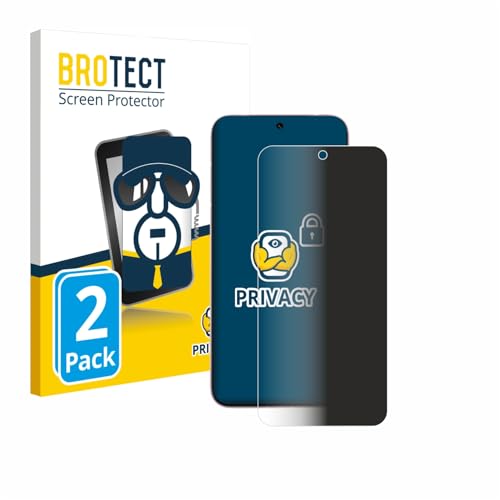 BROTECT (2 Stück Anti-Spy Blickschutzfolie für Vivo X200 Pro mini Privacy Screen Protector [Displayschutz-Folie, Sichtschutz, Blaulichtfilter] von BROTECT