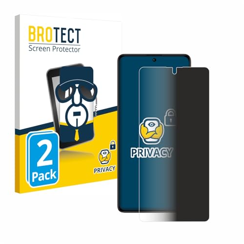 BROTECT (2 Stück Anti-Spy Blickschutzfolie für Xiaomi Redmi Note 13 5G Privacy Screen Protector [Displayschutz-Folie, Sichtschutz, Blaulichtfilter] von BROTECT