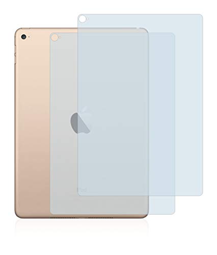 BROTECT (2 Stück Schutzfolie für Apple iPad Air 2 2014 (Rückseite) Displayschutz Folie Ultra-Klar von BROTECT