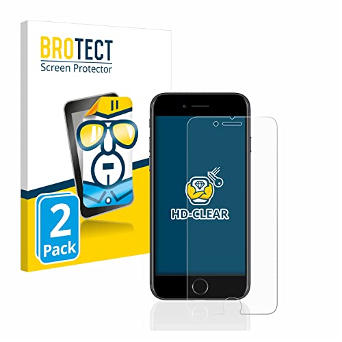 BROTECT (2 Stück Schutzfolie für Apple iPhone 7/8 Displayschutz Folie Ultra-Klar BROTECT (2 Stück Schutzfolie für Apple iPhone 7/8 Displayschutz Folie Ultra-Klar von BROTECT