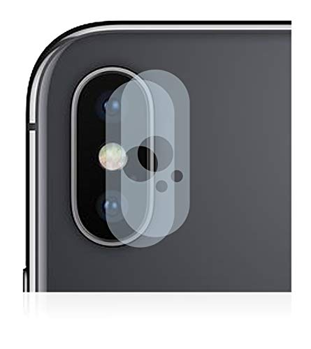 BROTECT (2 Stück Schutzfolie für Apple iPhone Xs (NUR Kameraschutz) Displayschutz Folie Ultra-Klar von BROTECT