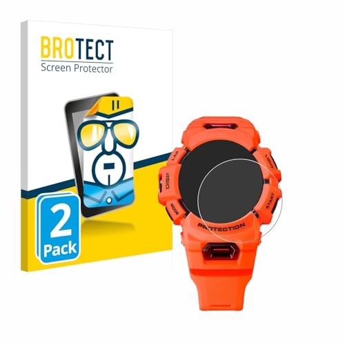BROTECT (2 Stück Schutzfolie für Casio G-Shock GBA-900 Displayschutz Folie Ultra-Klar BROTECT (2 Stück Schutzfolie für Casio G-Shock GBA-900 Displayschutz Folie Ultra-Klar von BROTECT