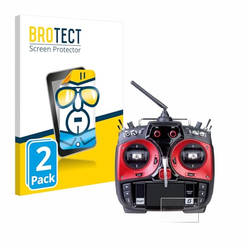 BROTECT (2 Stück Schutzfolie für Graupner MZ-24 Displayschutz Folie Ultra-Klar von BROTECT