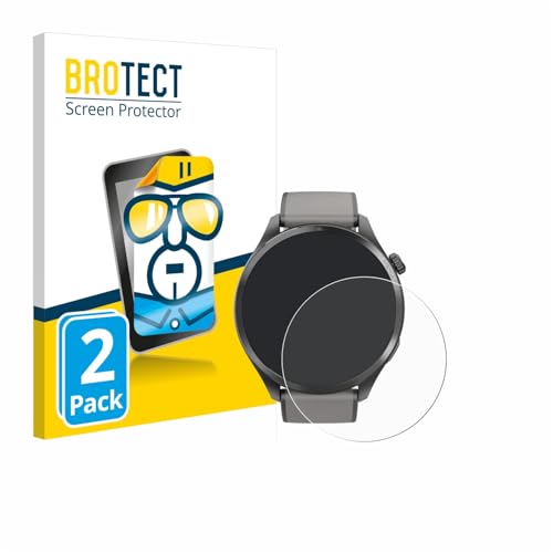 BROTECT (2 Stück Schutzfolie für Hama Smartwatch 9000 Displayschutz Folie Ultra-Klar BROTECT (2 Stück Schutzfolie für Hama Smartwatch 9000 Displayschutz Folie Ultra-Klar von BROTECT