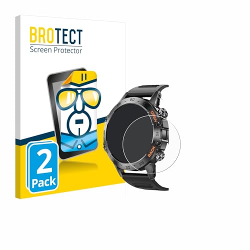 BROTECT (2 Stück Schutzfolie für Lemfo Smartwatch 1.39" Displayschutz Folie Ultra-Klar BROTECT (2 Stück Schutzfolie für Lemfo Smartwatch 1.39" Displayschutz Folie Ultra-Klar von BROTECT