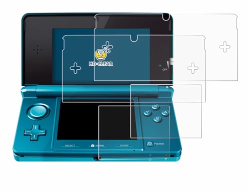 BROTECT (2 Stück Schutzfolie für Nintendo 3DS Displayschutz Folie Ultra-Klar von BROTECT