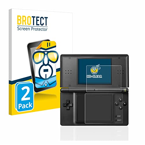 BROTECT (2 Stück Schutzfolie für Nintendo DS LITE Displayschutz Folie Ultra-Klar BROTECT (2 Stück Schutzfolie für Nintendo DS LITE Displayschutz Folie Ultra-Klar von BROTECT