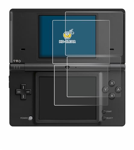 BROTECT (2 Stück Schutzfolie für Nintendo DSi Displayschutz Folie Ultra-Klar von BROTECT