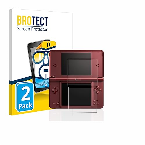 BROTECT (2 Stück Schutzfolie für Nintendo DSi XL Displayschutz Folie Ultra-Klar BROTECT (2 Stück Schutzfolie für Nintendo DSi XL Displayschutz Folie Ultra-Klar von BROTECT