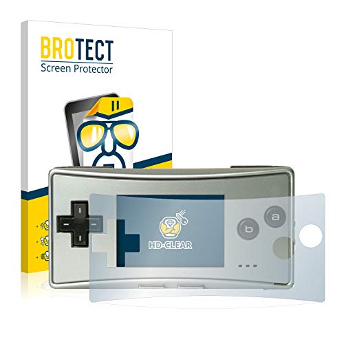 BROTECT (2 Stück Schutzfolie für Nintendo Gameboy Micro Displayschutz Folie Ultra-Klar BROTECT (2 Stück Schutzfolie für Nintendo Gameboy Micro Displayschutz Folie Ultra-Klar von BROTECT