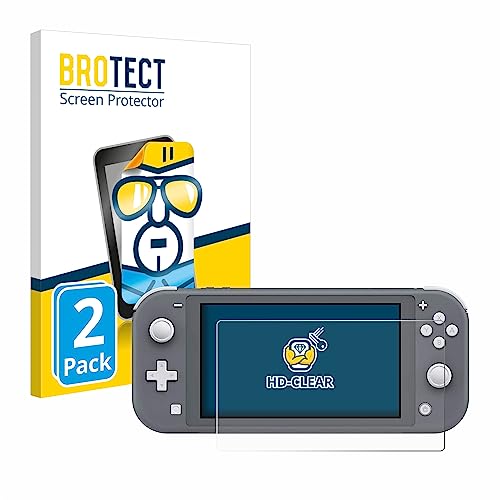 BROTECT (2 Stück Schutzfolie für Nintendo Switch Lite Displayschutz Folie Ultra-Klar BROTECT (2 Stück Schutzfolie für Nintendo Switch Lite Displayschutz Folie Ultra-Klar von BROTECT
