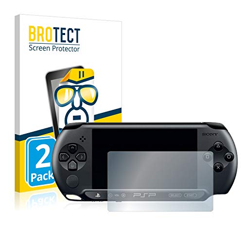 BROTECT (2 Stück Schutzfolie für Sony PSP 1000 Displayschutz Folie Ultra-Klar BROTECT (2 Stück Schutzfolie für Sony PSP 1000 Displayschutz Folie Ultra-Klar von BROTECT