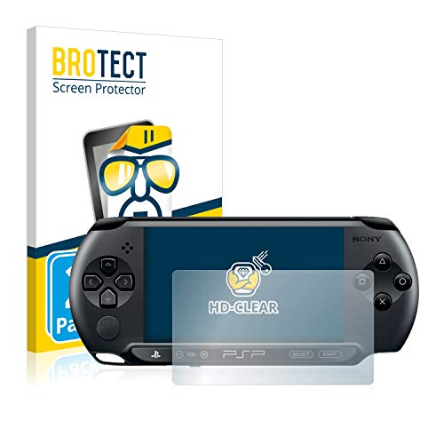 BROTECT (2 Stück Schutzfolie für Sony PSP 1004 Displayschutz Folie Ultra-Klar von BROTECT