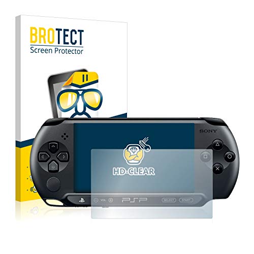 BROTECT (2 Stück Schutzfolie für Sony PSP 2000 Displayschutz Folie Ultra-Klar BROTECT (2 Stück Schutzfolie für Sony PSP 2000 Displayschutz Folie Ultra-Klar von BROTECT