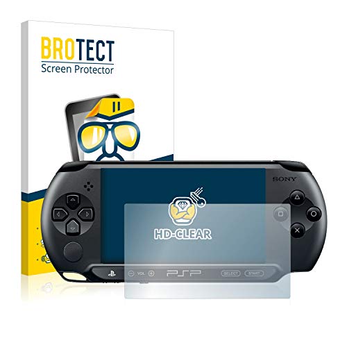 BROTECT (2 Stück Schutzfolie für Sony PSP 2000 Displayschutz Folie Ultra-Klar von BROTECT