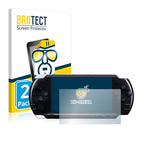 BROTECT (2 Stück Schutzfolie für Sony PSP 3004 Displayschutz Folie Ultra-Klar BROTECT (2 Stück Schutzfolie für Sony PSP 3004 Displayschutz Folie Ultra-Klar von BROTECT