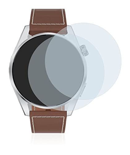 BROTECT (2 Stück Schutzfolie für Tisoutec Smartwatch Displayschutz Folie Ultra-Klar von BROTECT