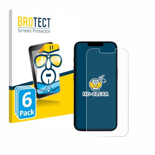 BROTECT (6 Stück Schutzfolie für Apple iPhone 16e Displayschutz Folie Ultra-Klar BROTECT (6 Stück Schutzfolie für Apple iPhone 16e Displayschutz Folie Ultra-Klar von BROTECT