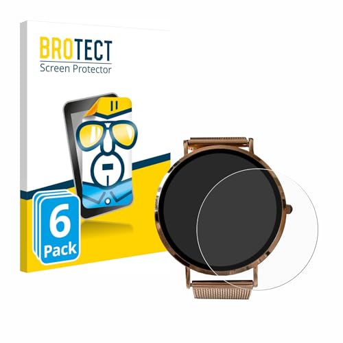 BROTECT (6 Stück Schutzfolie für Micento California Smartwatch Displayschutz Folie Ultra-Klar BROTECT (6 Stück Schutzfolie für Micento California Smartwatch Displayschutz Folie Ultra-Klar von BROTECT