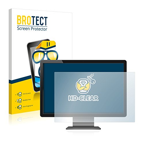 BROTECT 17" Schutzfolie für Industrie-Monitore mit 17,0 Zoll (43.2 cm) [338 x 270 mm, 5:4] - Klare Displayschutz-Folie von BROTECT