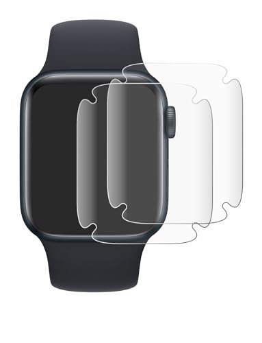 BROTECT 2 Stück Full-Cover Schutzfolie für Apple Watch SE 2022 (40 mm) Full-Screen Displayschutz-Folie [3D Curved, Anti-Fingerprint, Kristall-Klar] von BROTECT