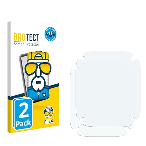 BROTECT 2 Stück Full-Cover Schutzfolie für Apple Watch Series 4 (40 mm) Full-Screen Displayschutz-Folie [3D Curved, Anti-Fingerprint, Kristall-Klar] von BROTECT
