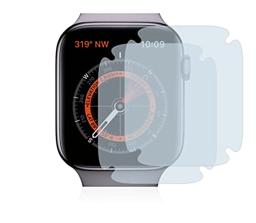 BROTECT 2 Stück Full-Cover Schutzfolie für Apple Watch Series 5 (40 mm) Full-Screen Displayschutz-Folie [3D Curved, Anti-Fingerprint, Kristall-Klar] von BROTECT