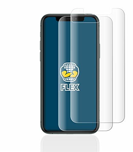 BROTECT 2 Stück Full-Cover Schutzfolie für Apple iPhone 11 Pro Full-Screen Displayschutz-Folie [3D Curved, Anti-Fingerprint, Kristall-Klar] von BROTECT