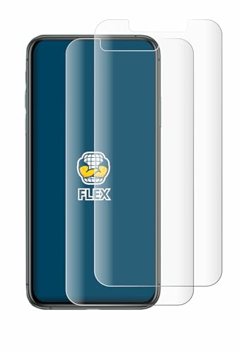 BROTECT 2 Stück Full-Cover Schutzfolie für Apple iPhone 11 Pro Max Full-Screen Displayschutz-Folie [3D Curved, Anti-Fingerprint, Kristall-Klar] von BROTECT