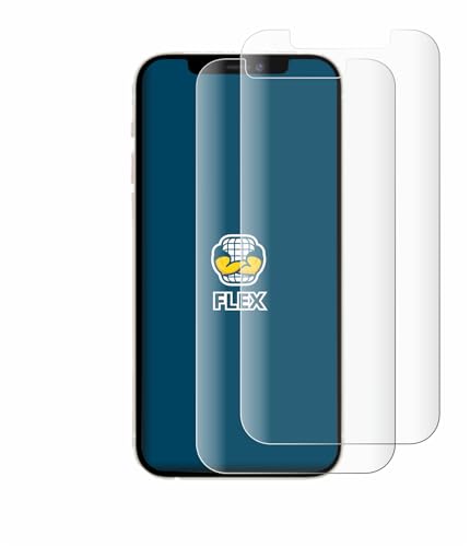 BROTECT 2 Stück Full-Cover Schutzfolie für Apple iPhone 12 Pro Full-Screen Displayschutz-Folie [3D Curved, Anti-Fingerprint, Kristall-Klar] von BROTECT