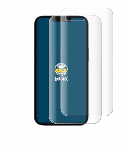 BROTECT 2 Stück Full-Cover Schutzfolie für Apple iPhone 16e Full-Screen Displayschutz-Folie [3D Curved, Anti-Fingerprint, Kristall-Klar] von BROTECT