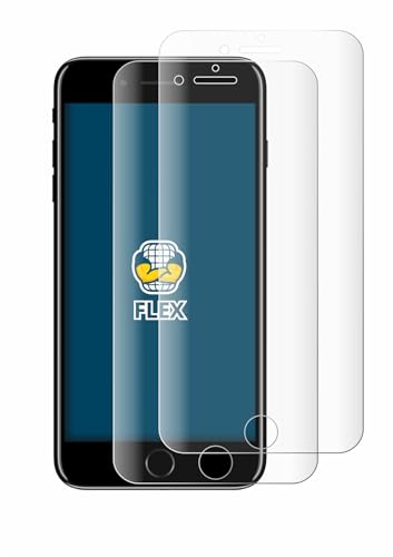 BROTECT 2 Stück Full-Cover Schutzfolie für Apple iPhone 7 Plus / 8 Plus Full-Screen Displayschutz-Folie [3D Curved, Anti-Fingerprint, Kristall-Klar] von BROTECT