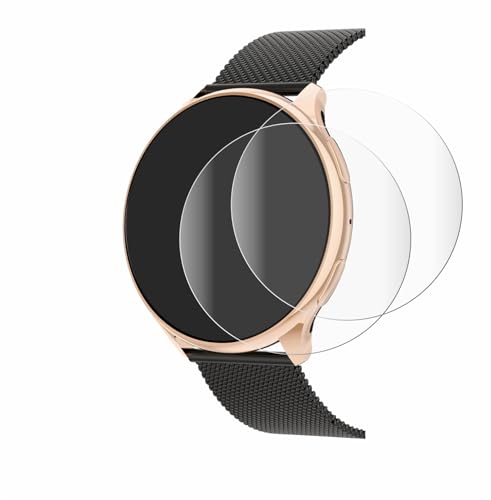 BROTECT 2 Stück Full-Cover Schutzfolie für RifePhi SmartWatch 1.39" Full-Screen Displayschutz-Folie [3D Curved, Kristall-Klar] von BROTECT