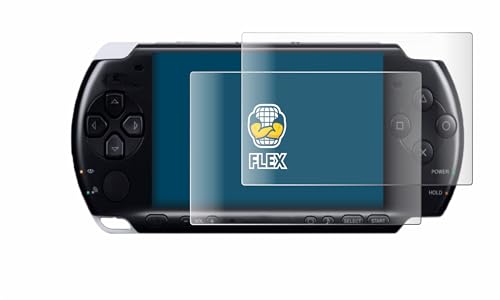 BROTECT 2 Stück Full-Cover Schutzfolie für Sony PSP 3004 Full-Screen Displayschutz-Folie [3D Curved, Anti-Fingerprint, Kristall-Klar] von BROTECT