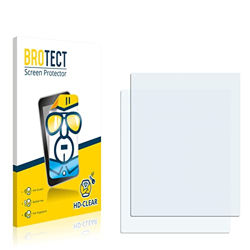 BROTECT 3.7" Schutzfolie für Camcorder mit 3,7 Zoll (9.4 cm) [57 x 75 mm, 4:3] (2 Stück) - Klare Displayschutz-Folie von BROTECT