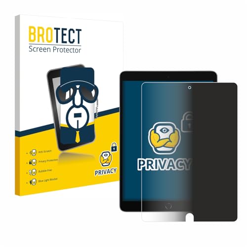 BROTECT Anti-Spy Blickschutzfolie für Apple iPad 10.2" 2021 (9. Gen.) Privacy Screen Protector [Displayschutz, Sichtschutz, Blaulichtfilter] von BROTECT