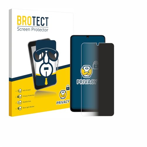 BROTECT Anti-Spy Blickschutzfolie für Doogee Note 59 Pro Privacy Screen Protector [Displayschutz-Folie, Sichtschutz, Blaulichtfilter] von BROTECT