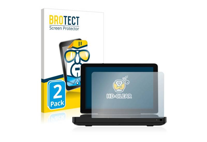 BROTECT Displayschutzfolie Schutzfolie für GPD Win Max, 2 Stück, Displayschutz Schutz Folie Klar Transparent von BROTECT