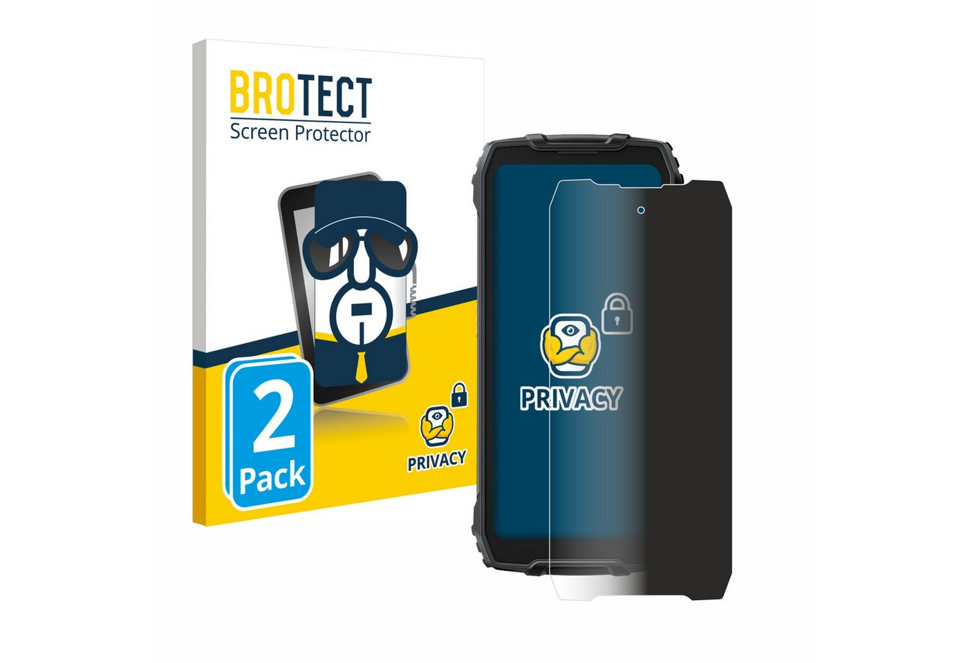 BROTECT Displayschutzfolie Sichtschutzfolie für Blackview BV7300, 2 Stück, Anti-Spy Privacy Sichtschutz Blickschutzfolie Blaulicht-Schutz BROTECT Displayschutzfolie Sichtschutzfolie für Blackview BV7300, 2 Stück, Anti-Spy Privacy Sichtschutz Blickschutzfolie Blaulicht-Schutz von BROTECT