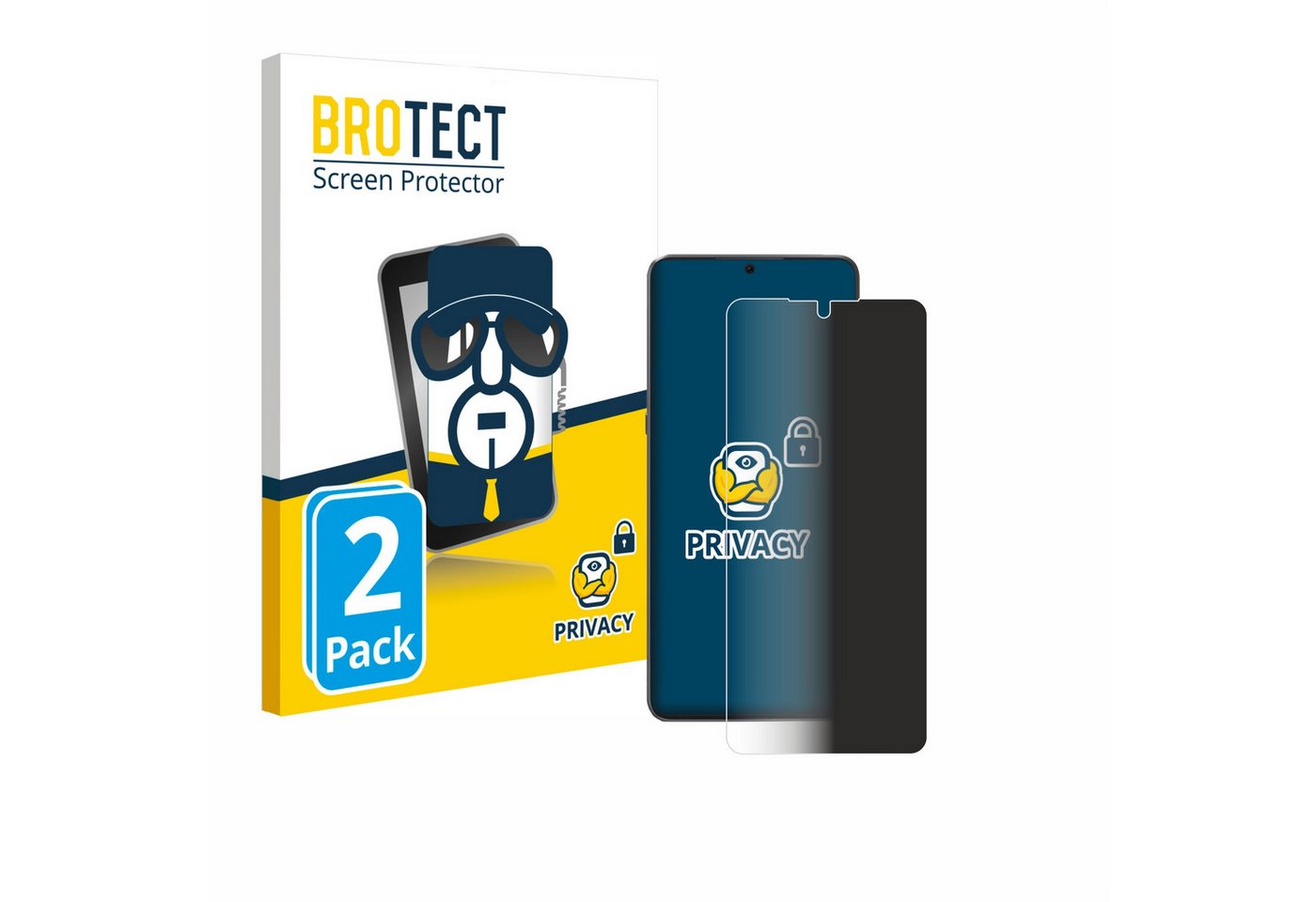 BROTECT Displayschutzfolie Sichtschutzfolie für Cubot Max 5, 2 Stück, Anti-Spy Privacy Sichtschutz Blickschutzfolie Blaulicht-Schutz BROTECT Displayschutzfolie Sichtschutzfolie für Cubot Max 5, 2 Stück, Anti-Spy Privacy Sichtschutz Blickschutzfolie Blaulicht-Schutz von BROTECT