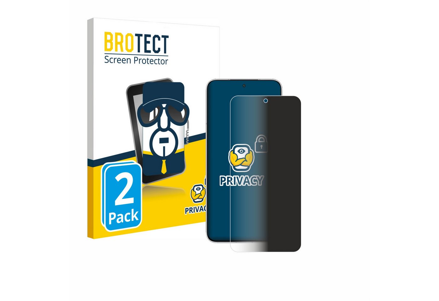 BROTECT Displayschutzfolie Sichtschutzfolie für Honor GT Pro, 2 Stück, Anti-Spy Privacy Sichtschutz Blickschutzfolie Blaulicht-Schutz BROTECT Displayschutzfolie Sichtschutzfolie für Honor GT Pro, 2 Stück, Anti-Spy Privacy Sichtschutz Blickschutzfolie Blaulicht-Schutz von BROTECT