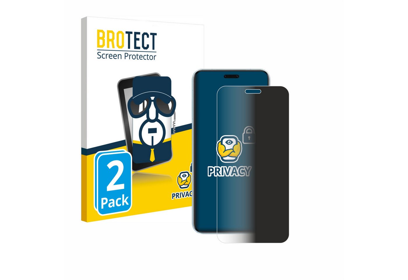 BROTECT Displayschutzfolie Sichtschutzfolie für Honor Magic 7 RSR Porsche Design, 2 Stück, Anti-Spy Privacy Sichtschutz Blickschutzfolie Blaulicht-Schutz BROTECT Displayschutzfolie Sichtschutzfolie für Honor Magic 7 RSR Porsche Design, 2 Stück, Anti-Spy Privacy Sichtschutz Blickschutzfolie Blaulicht-Schutz von BROTECT