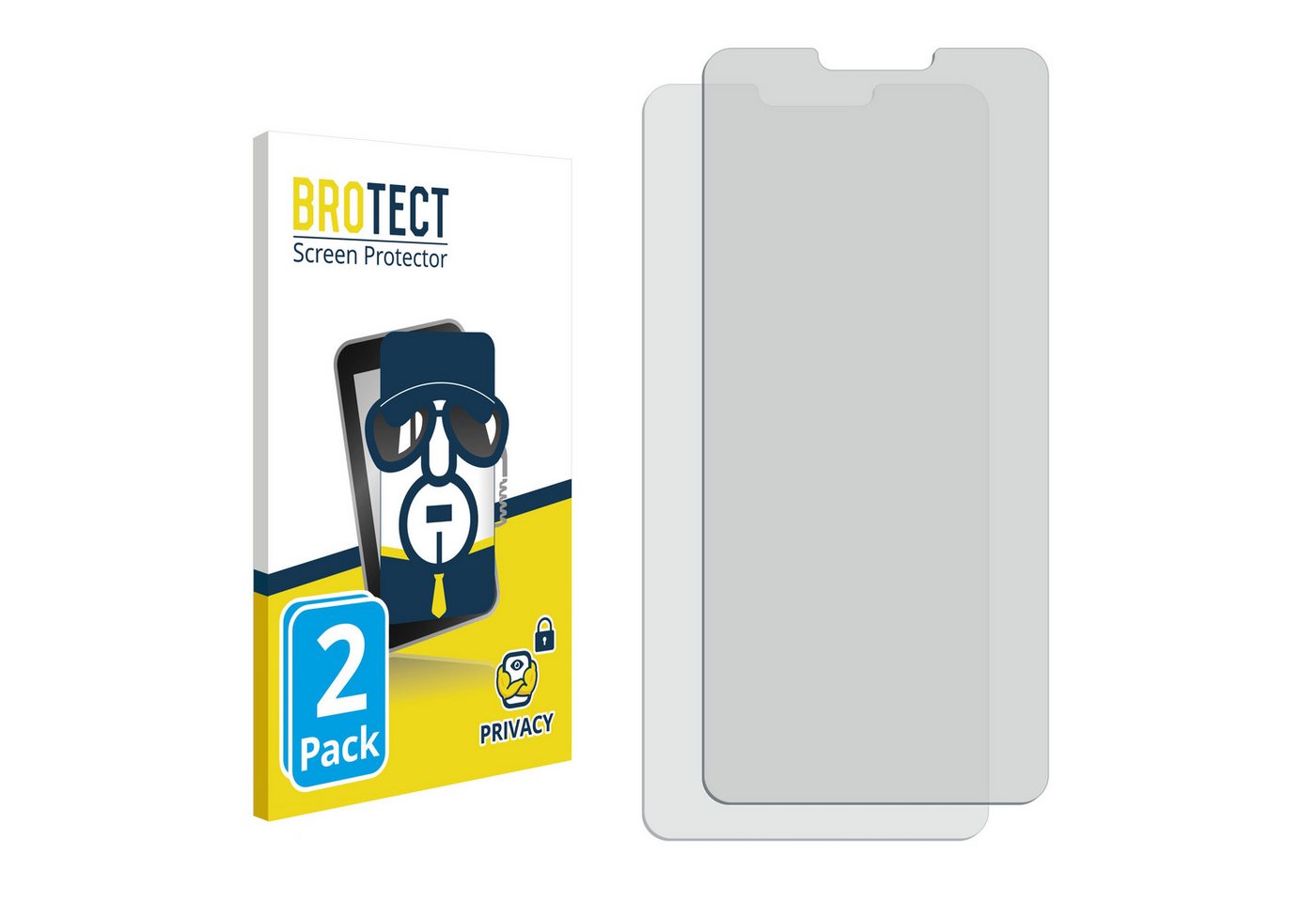 BROTECT Displayschutzfolie Sichtschutzfolie für LG G7 Fit, 2 Stück, Anti-Spy Privacy Sichtschutz Blickschutzfolie Blaulicht-Schutz BROTECT Displayschutzfolie Sichtschutzfolie für LG G7 Fit, 2 Stück, Anti-Spy Privacy Sichtschutz Blickschutzfolie Blaulicht-Schutz von BROTECT