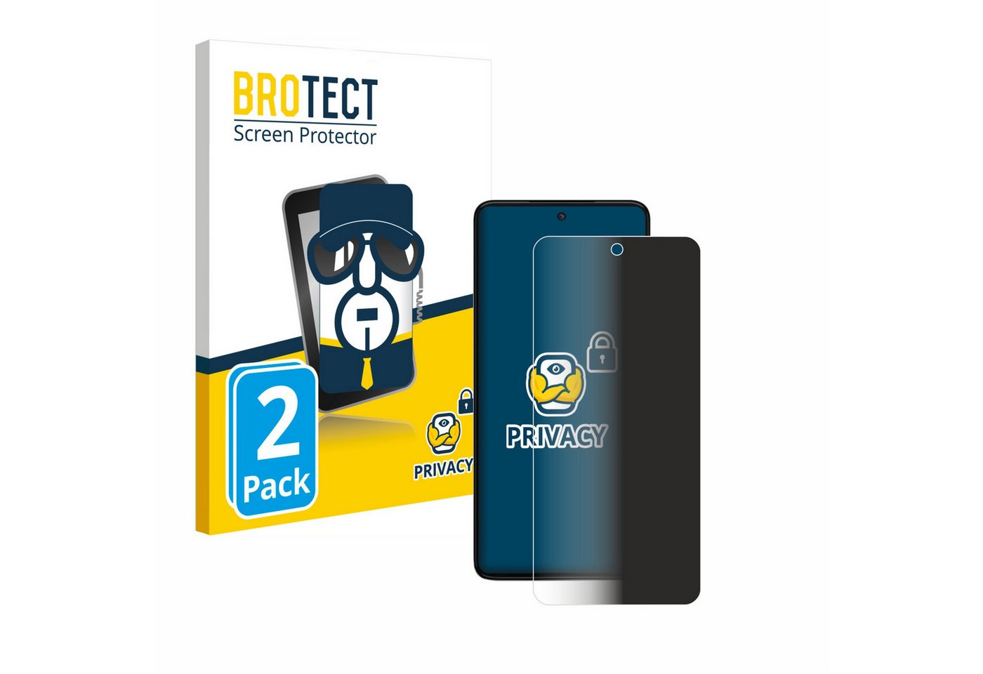 BROTECT Displayschutzfolie Sichtschutzfolie für Motorola Moto G84, 2 Stück, Anti-Spy Privacy Sichtschutz Blickschutzfolie Blaulicht-Schutz BROTECT Displayschutzfolie Sichtschutzfolie für Motorola Moto G84, 2 Stück, Anti-Spy Privacy Sichtschutz Blickschutzfolie Blaulicht-Schutz von BROTECT