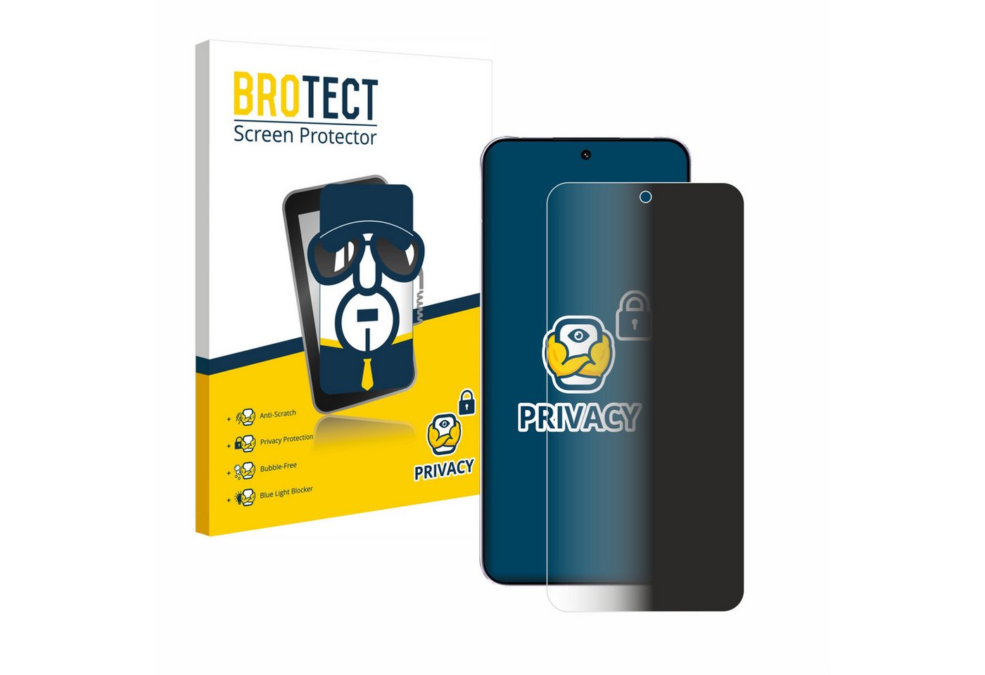 BROTECT Displayschutzfolie Sichtschutzfolie für Oppo Reno 14 Pro, 1 Stück, Anti-Spy Privacy Sichtschutz Blickschutzfolie Blaulicht-Schutz BROTECT Displayschutzfolie Sichtschutzfolie für Oppo Reno 14 Pro, 1 Stück, Anti-Spy Privacy Sichtschutz Blickschutzfolie Blaulicht-Schutz von BROTECT